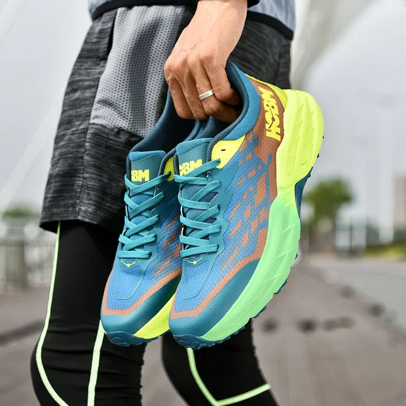 Men's Running Shoes – Lightweight, Breathable, Comfortable Lace-Up Sneakers