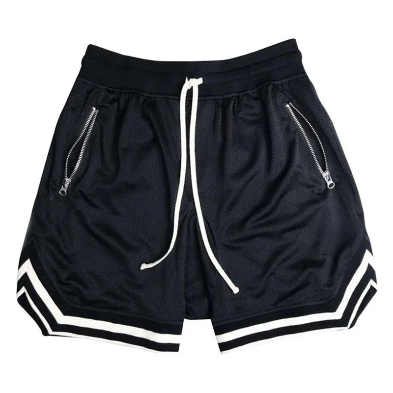 Men's Basketball Shorts – Mesh Quick-Dry Fitness & Gym Shorts