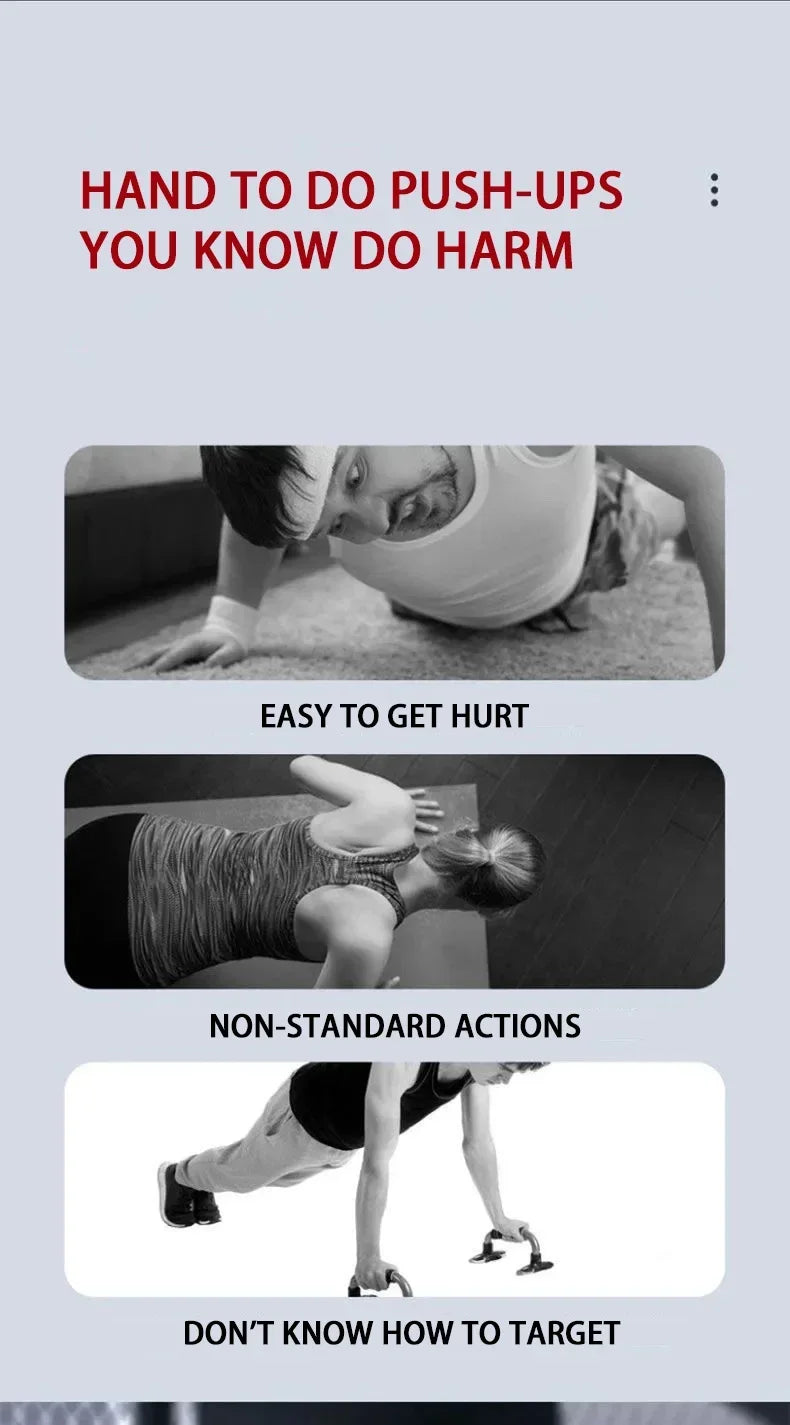 Portable Push-Up Board – Multifunctional, Foldable Fitness Equipment for Chest, Arms & Core