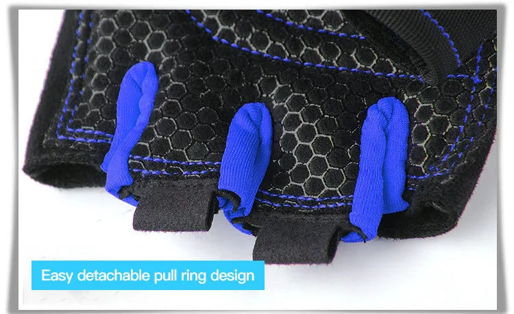Gym Gloves for Men & Women – Shockproof, Wrist Support for Weightlifting & Training
