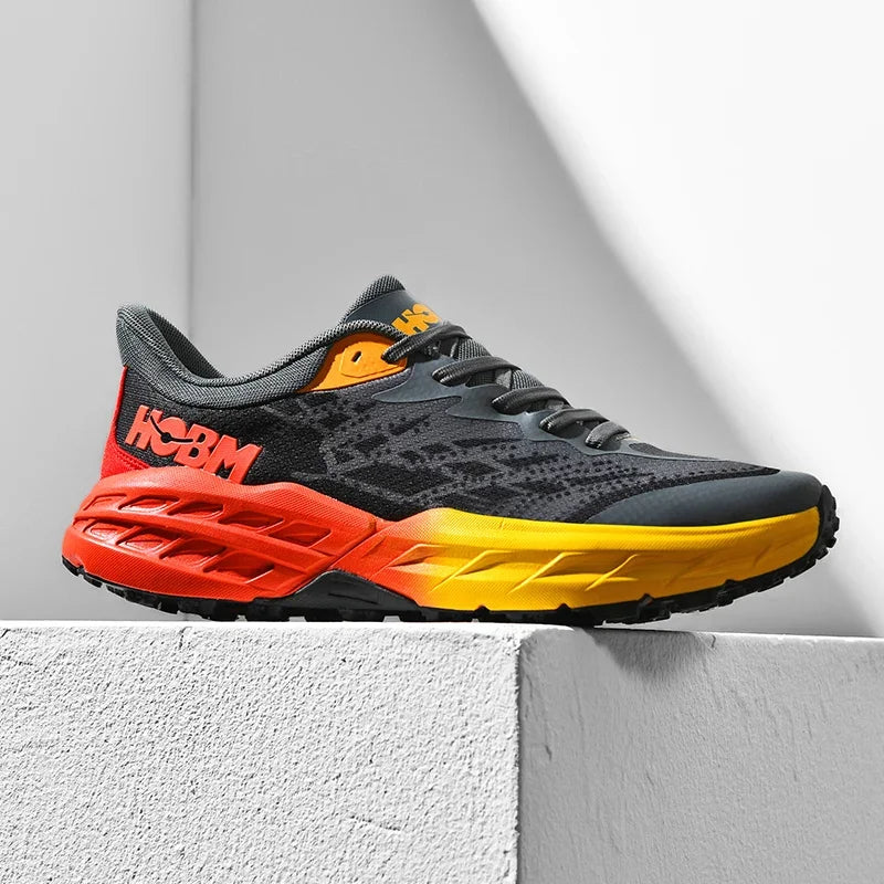 Men's Running Shoes – Lightweight, Breathable, Comfortable Lace-Up Sneakers
