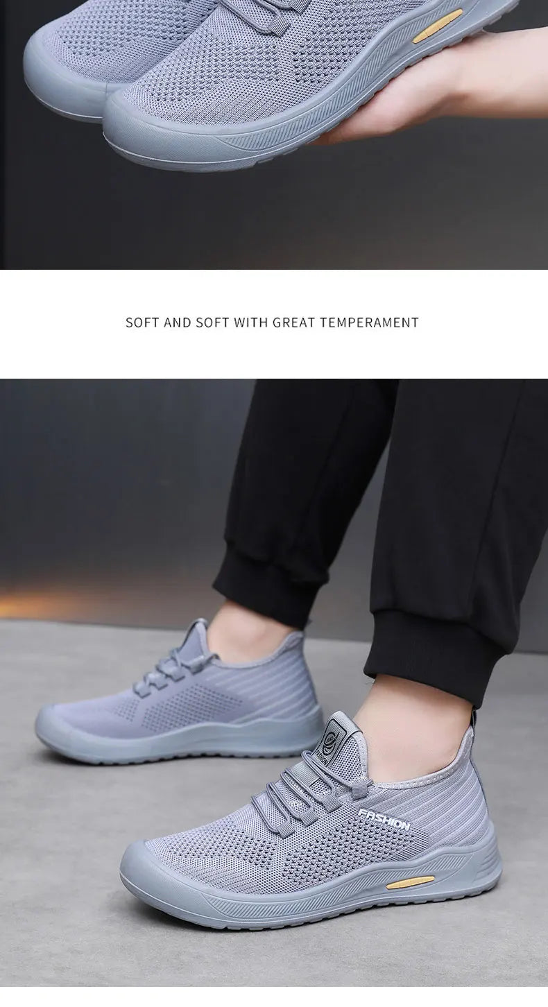 Men's Summer Walking Shoes – Breathable, Comfortable & Anti-Slip