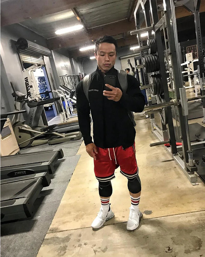 Men's Basketball Shorts – Mesh Quick-Dry Fitness & Gym Shorts