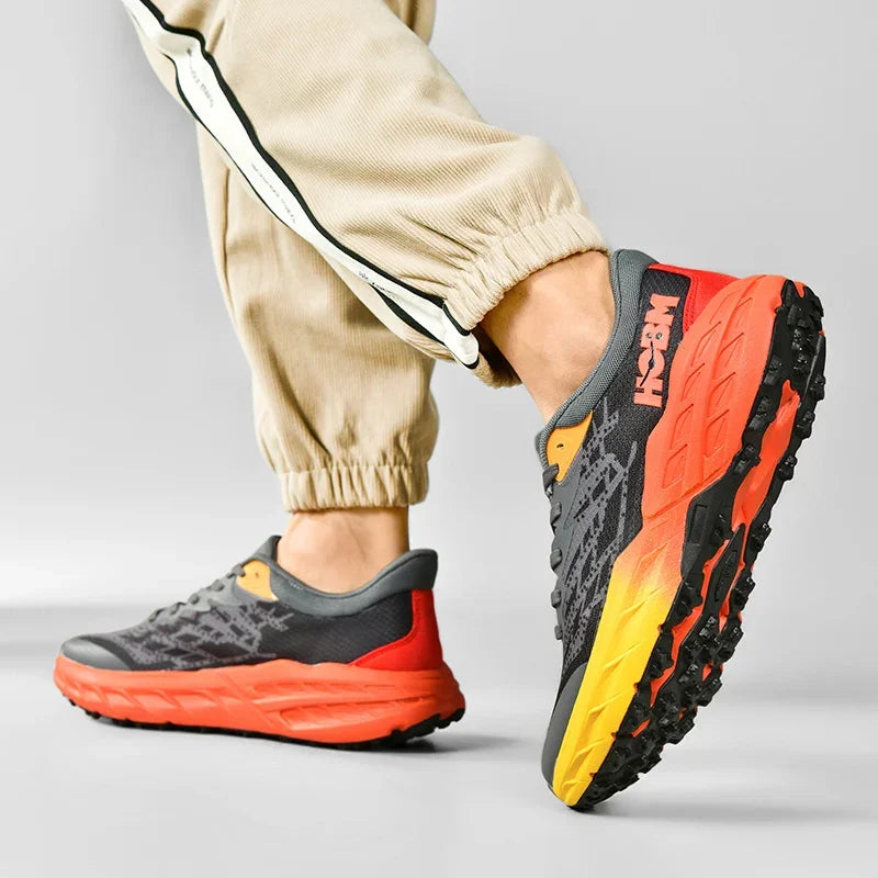 Men's Running Shoes – Lightweight, Breathable, Comfortable Lace-Up Sneakers