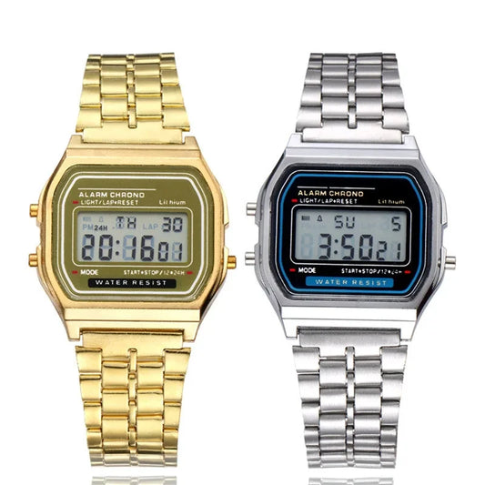 Digital Sports Watch – Waterproof LED Bracelet for Men & Women