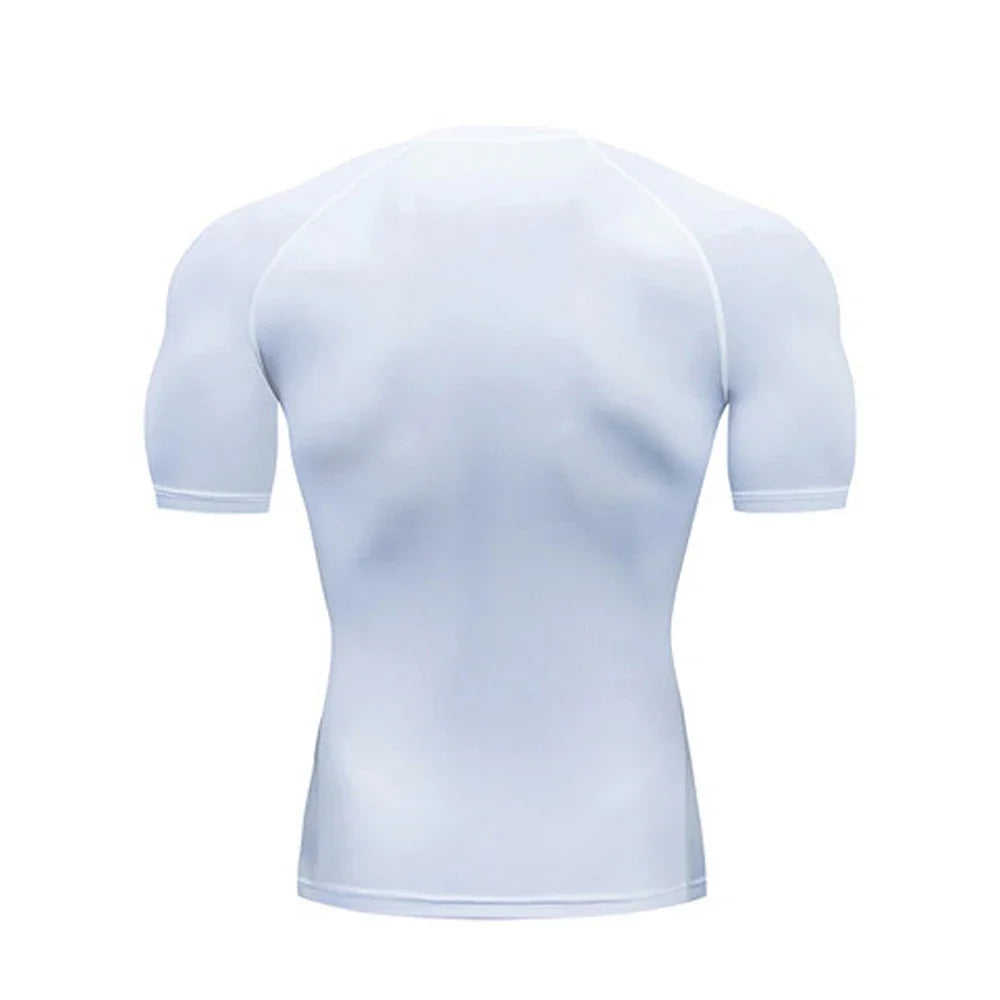 Men's Compression T-Shirt – Quick-Dry Gym & Running Workout Top