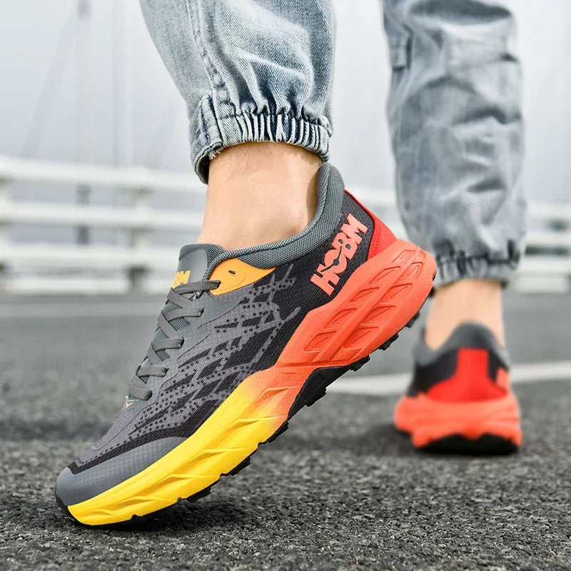 Men's Running Shoes – Lightweight, Breathable, Comfortable Lace-Up Sneakers