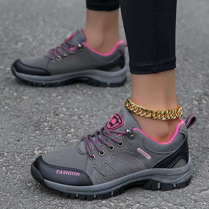Women's Sports Shoes – Fashionable Thick-Sole Design for Jogging & Outdoor Use