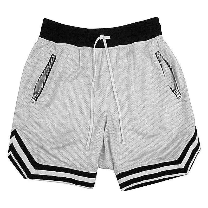 Men's Basketball Shorts – Mesh Quick-Dry Fitness & Gym Shorts
