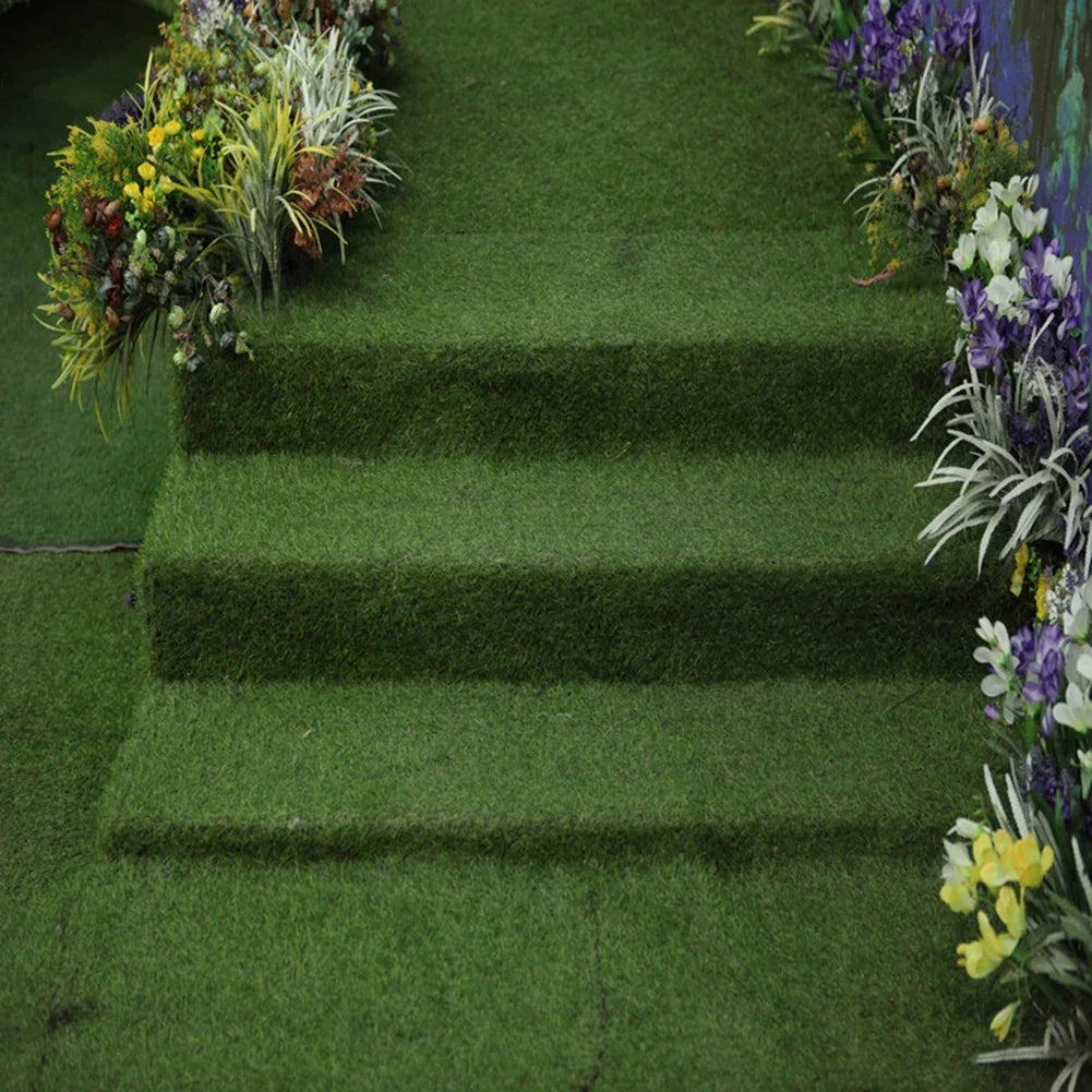 Artificial Turf Grass – Realistic Synthetic Mat for Indoor/Outdoor Use & Home Decor