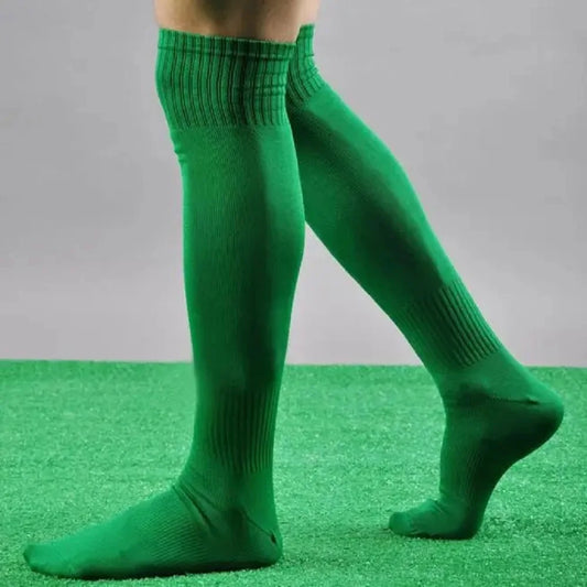 Men's Football Socks – Breathable, Over-the-Knee Training & Soccer Socks