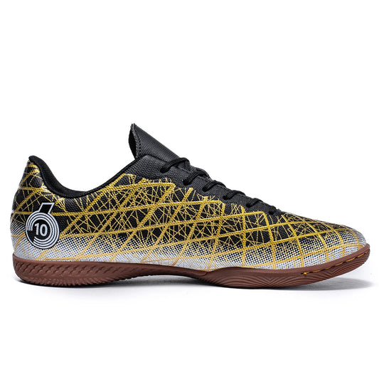 Men's Indoor Football Shoes – Flat Bottom, Ideal for Wooden & Cement Floors
