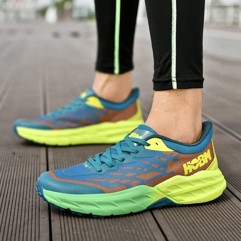 Men's Running Shoes – Lightweight, Breathable, Comfortable Lace-Up Sneakers