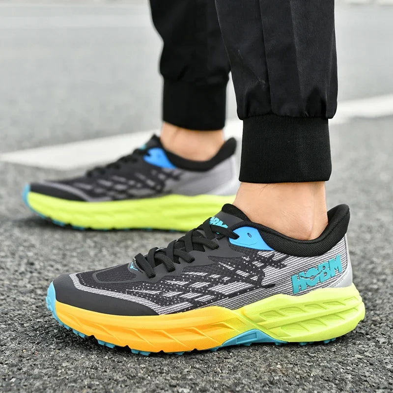 Men's Running Shoes – Lightweight, Breathable, Comfortable Lace-Up Sneakers