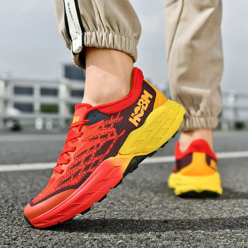 Men's Running Shoes – Lightweight, Breathable, Comfortable Lace-Up Sneakers