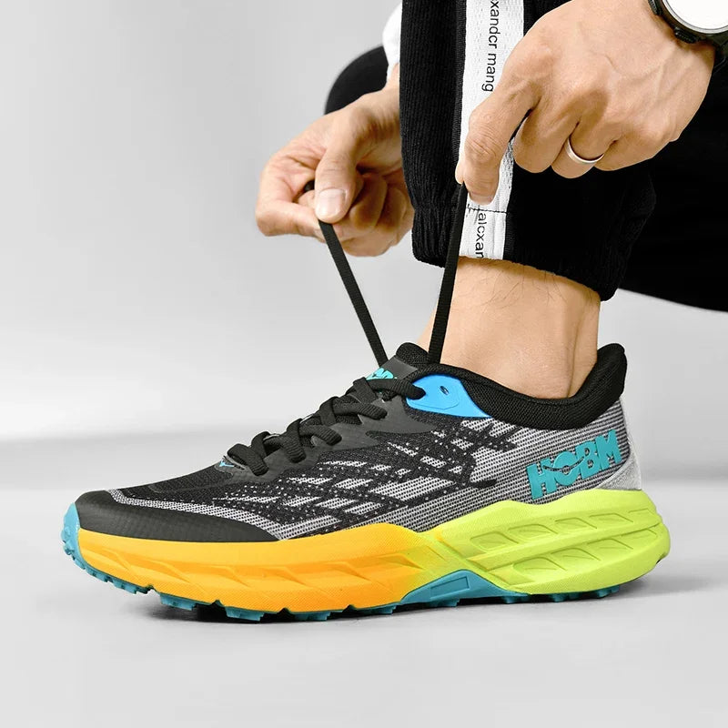 Men's Running Shoes – Lightweight, Breathable, Comfortable Lace-Up Sneakers