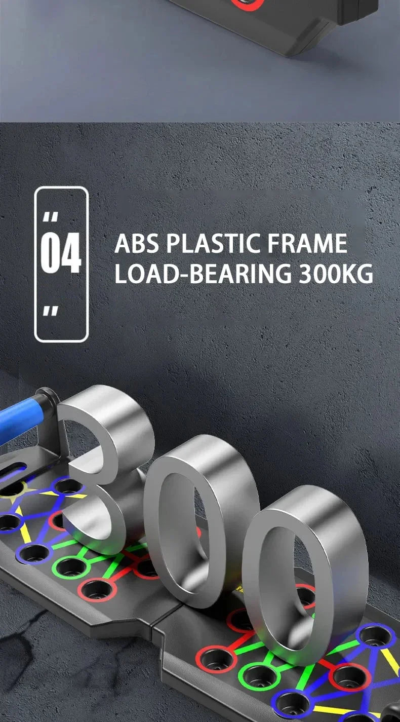 Portable Push-Up Board – Multifunctional, Foldable Fitness Equipment for Chest, Arms & Core