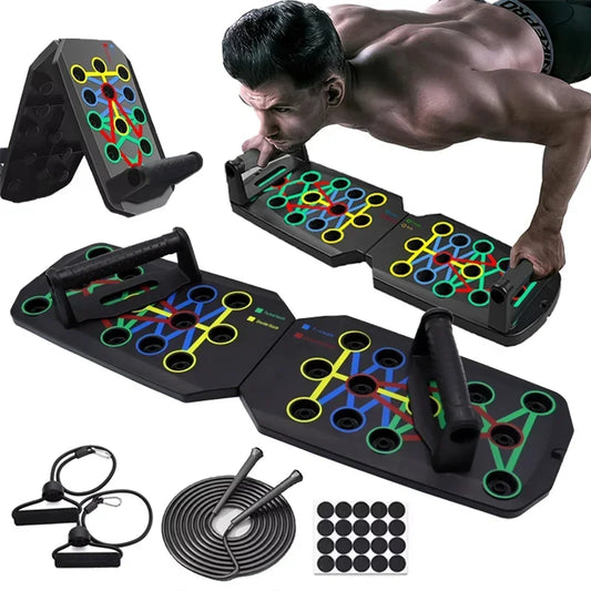 Portable Push-Up Board – Multifunctional, Foldable Fitness Equipment for Chest, Arms & Core