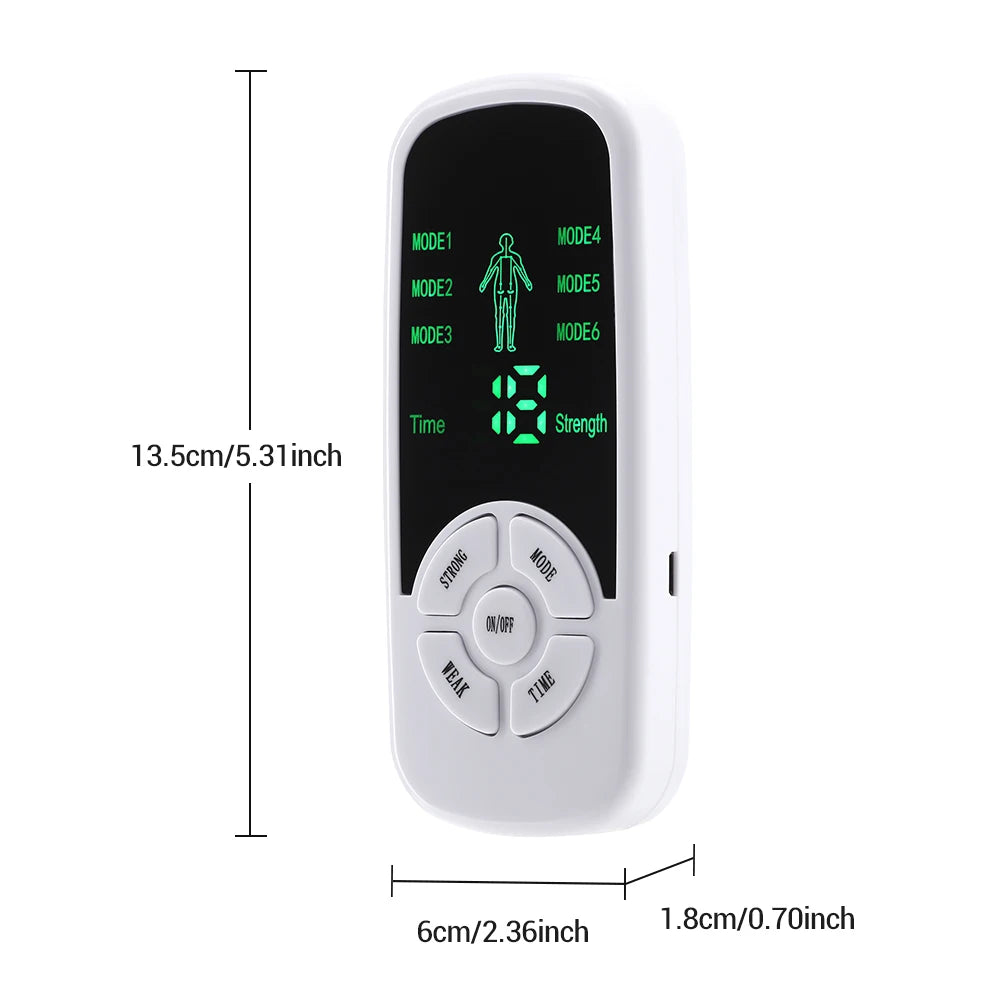 EMS TENS Unit – 6-Mode Electric Muscle & Body Therapy Stimulator