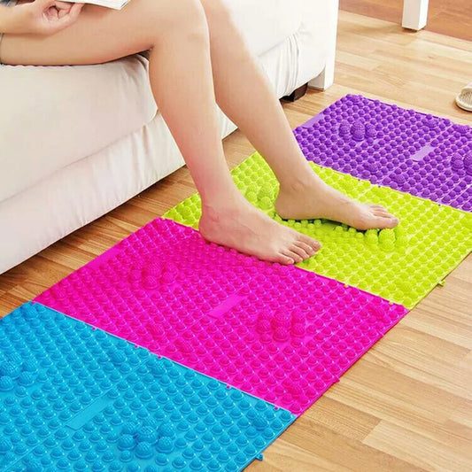 Acupressure Foot Massage Mat – Reflexology & Anti-Slip Wellness Pad