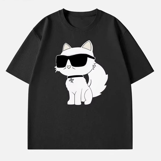 Men's Oversized Cotton T-Shirt – Vintage Y2K Gym Graphic Tee