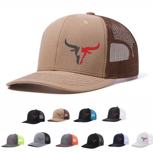 Unisex Hip Hop Mesh Cap – Adjustable Street Baseball Hat for Spring & Summer
