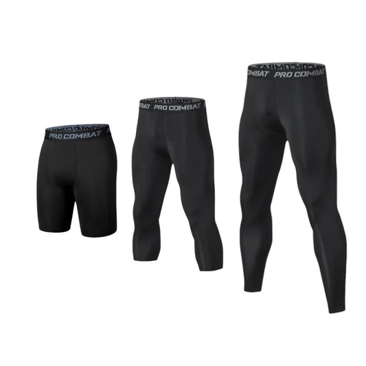 Men's Compression Tights – Cool Dry Leggings for Running & Workout