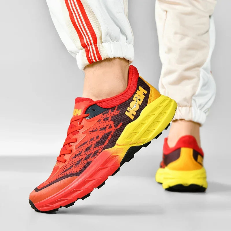 Men's Running Shoes – Lightweight, Breathable, Comfortable Lace-Up Sneakers