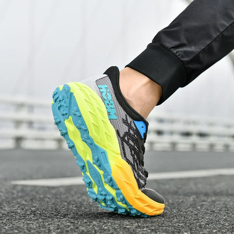 Men's Running Shoes – Lightweight, Breathable, Comfortable Lace-Up Sneakers