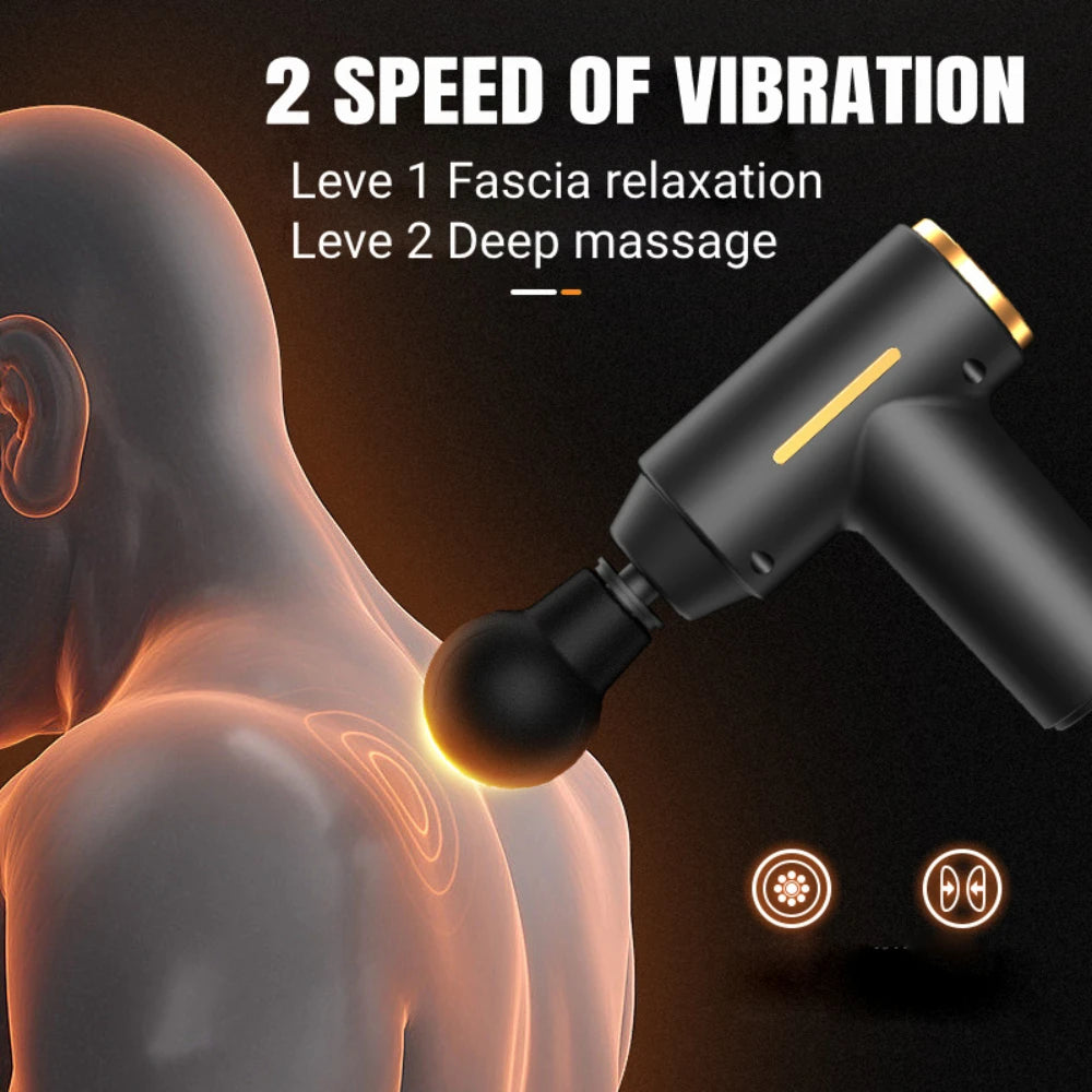 Portable Fascia Gun Muscle Relaxation Massager