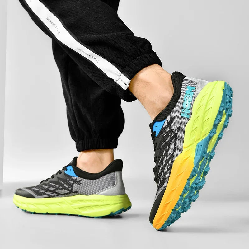 Men's Running Shoes – Lightweight, Breathable, Comfortable Lace-Up Sneakers