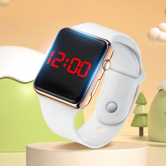 Unisex Sports Watch – LED Digital, Fashionable Silicone Strap