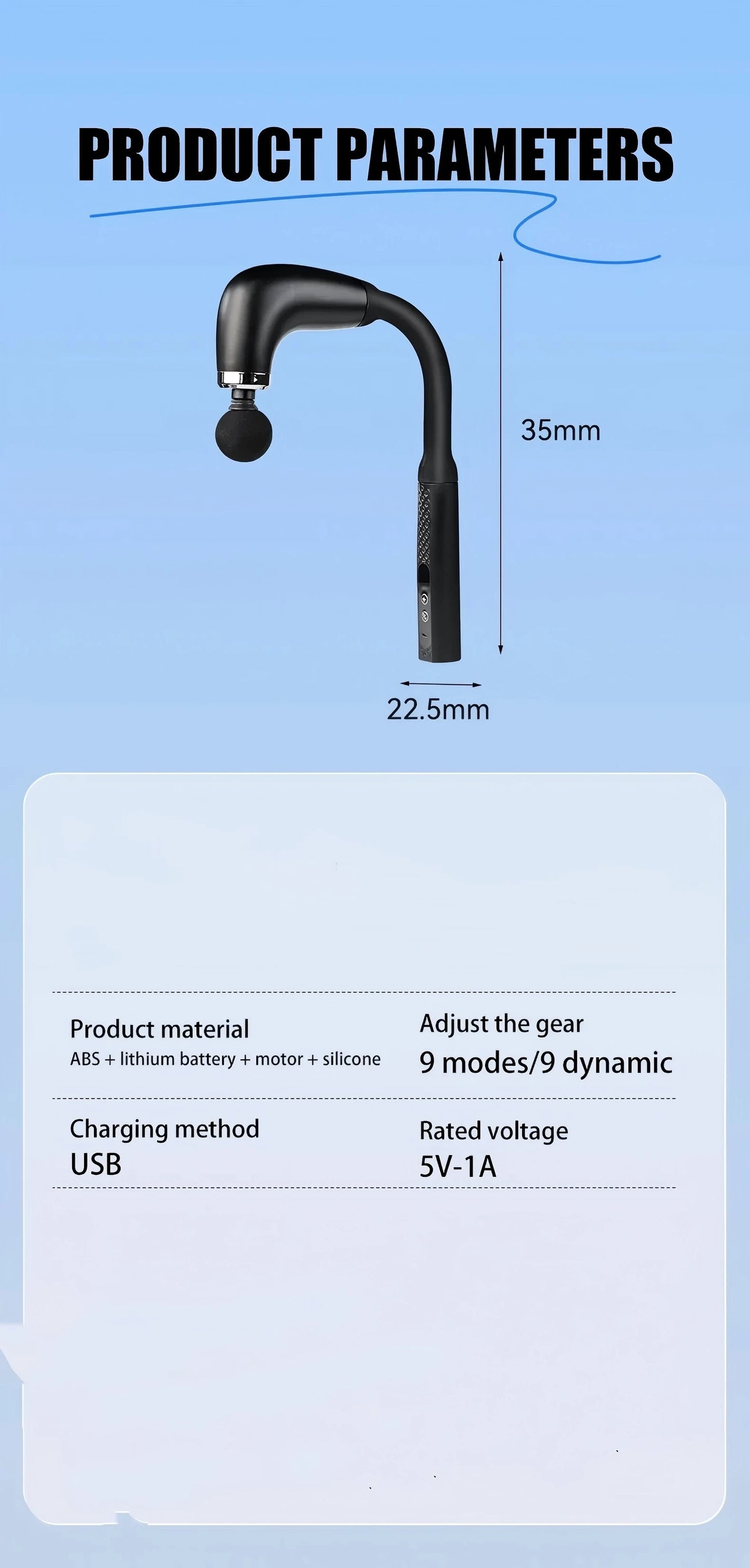 Electric Fascia Gun Massager