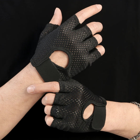 Weightlifting Gloves – Full Palm Protection, Breathable & Lightweight for Gym & Cycling