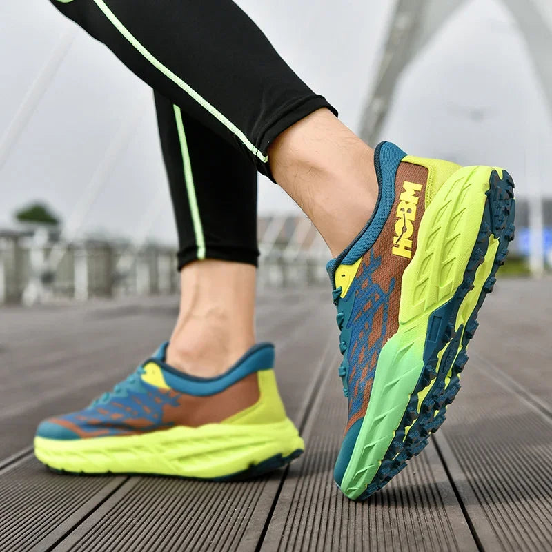 Men's Running Shoes – Lightweight, Breathable, Comfortable Lace-Up Sneakers
