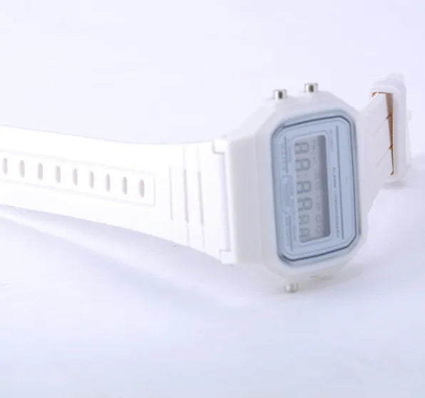 Men's LED Digital Sports Watch – Military Style with Silicone Wristband