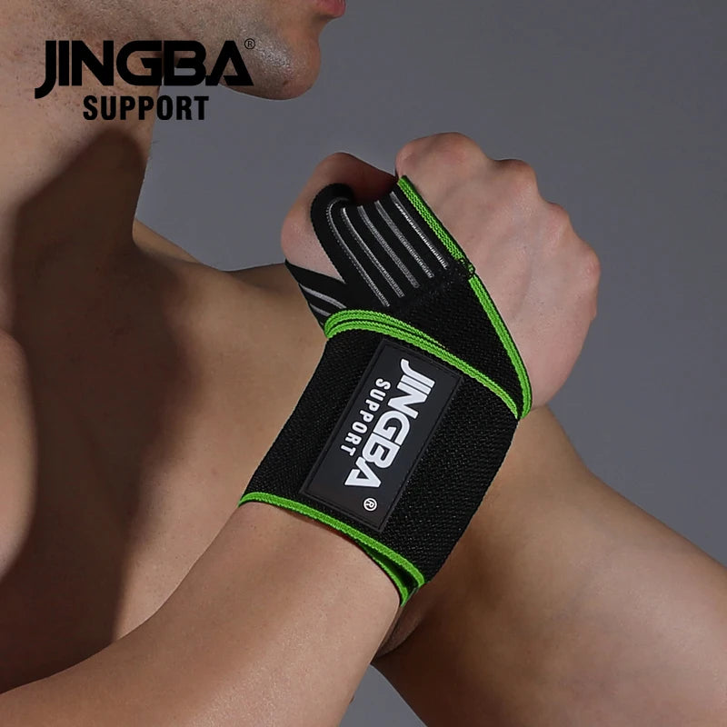 Fitness Wrist Wraps – Padded Support Straps for Weightlifting & Cross Training