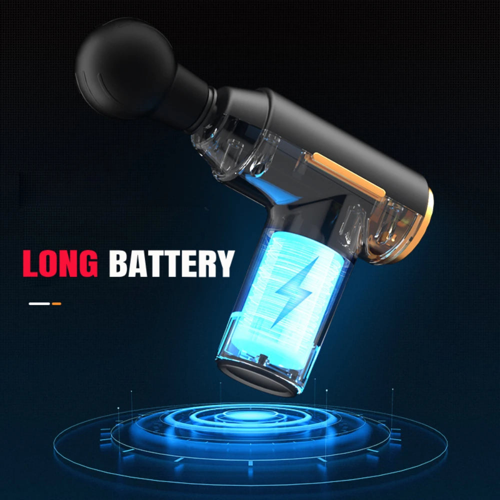 Portable Fascia Gun Muscle Relaxation Massager